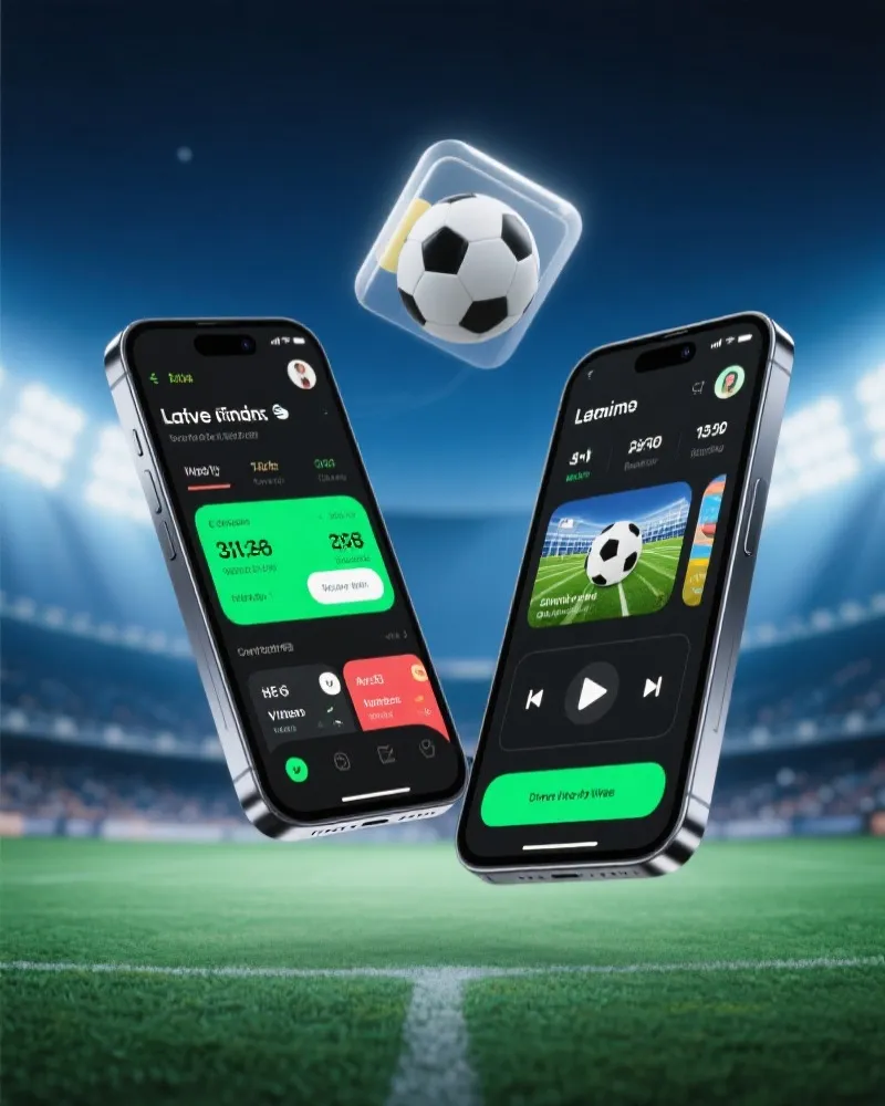 乐竞体育 APP 界面展示